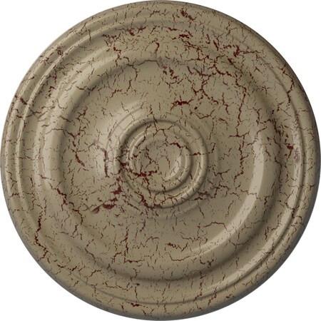 Ekena Millwork Kepler Traditional Medallion (For Canopies up to 3 3/4"), 15 7/8"OD x 1 1/2"P, Gobi Desert Crackle CM16KPGDC